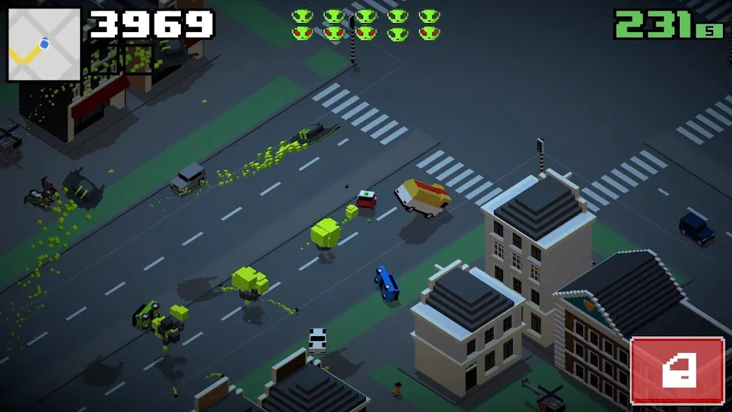 Smashy Road: Wanted 2 (Смэши Роуд) [МОД: Много денег, Монет и Все открыто] Screenshot 4