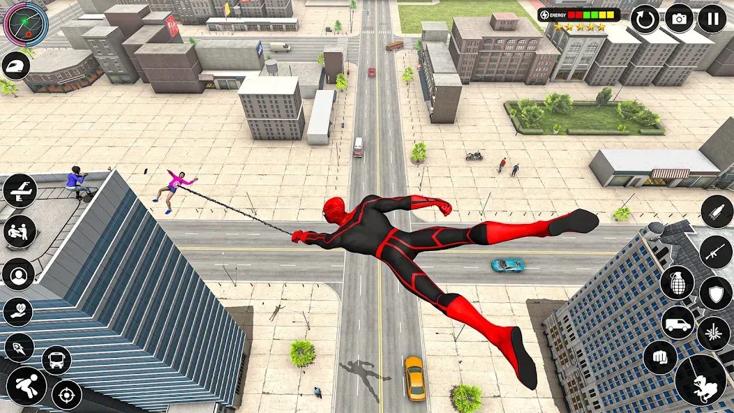 Spider Rope Games - Crime Hero [МОД: Много денег, Монет и Все открыто] Screenshot 4