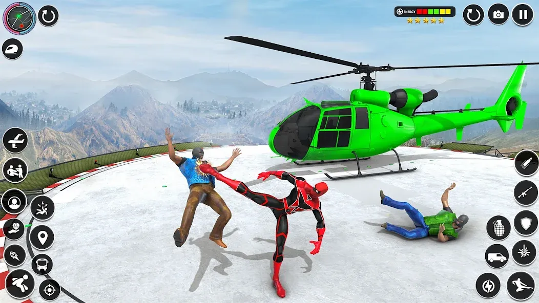 Spider Rope Games - Crime Hero [МОД: Много денег, Монет и Все открыто] Screenshot 5