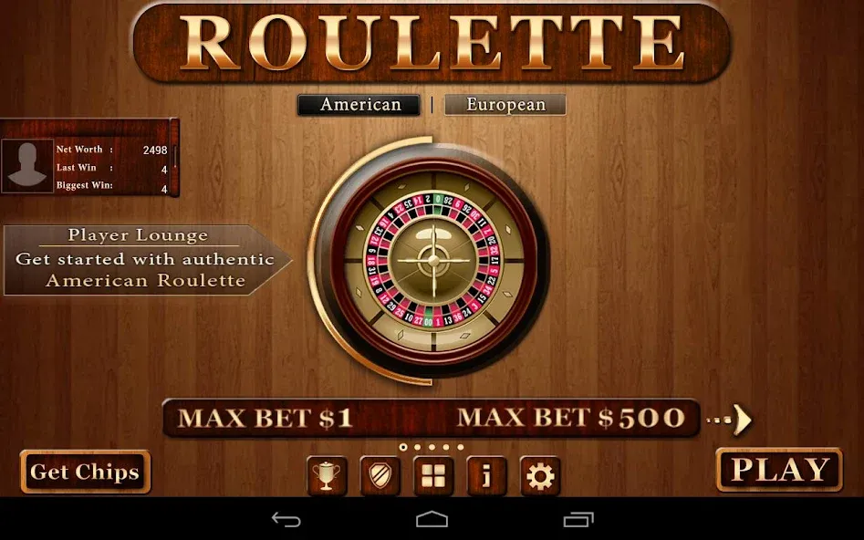 Roulette - Casino Style! (Рулетка) [МОД: Деньги, Монеты и Меню MOD] Screenshot 4