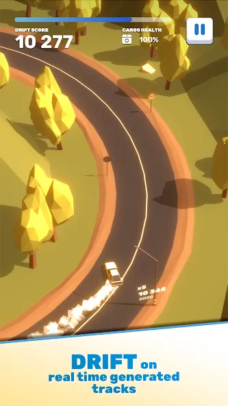 Tofu Drifter (Тофу Дрифтер) [МОД: Много монет, Открытые уровни и Мега MOD] Screenshot 1