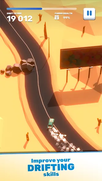 Tofu Drifter (Тофу Дрифтер) [МОД: Много монет, Открытые уровни и Мега MOD] Screenshot 3