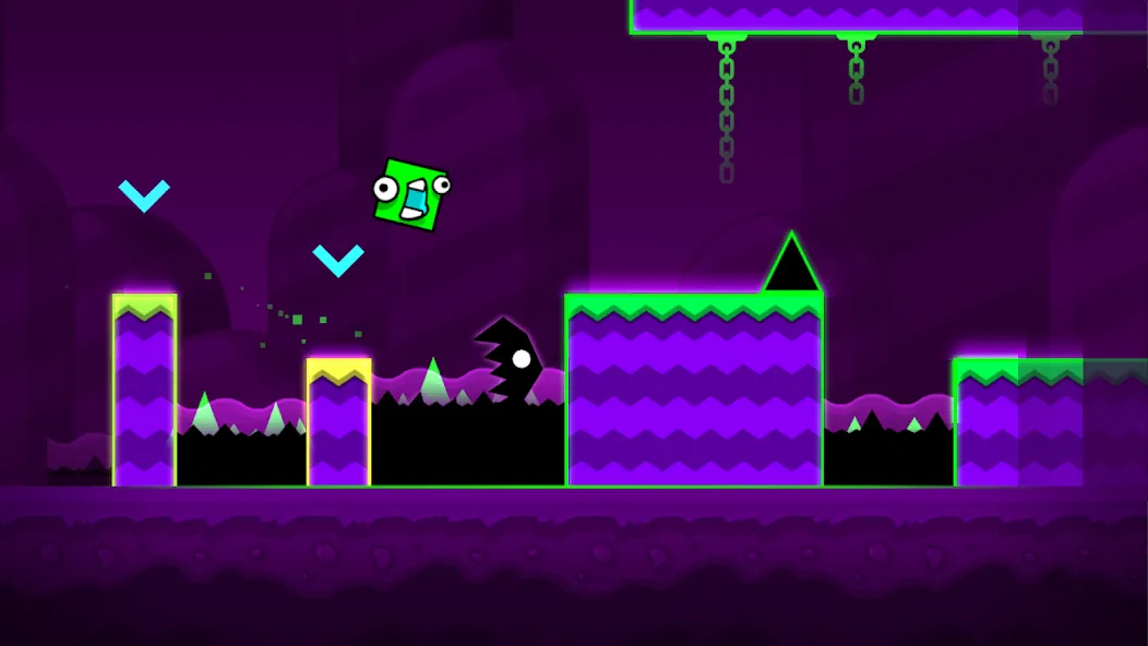 Geometry Dash World (Геометри Дэш Ворлд) [МОД: Деньги, Монеты и Меню MOD] Screenshot 1