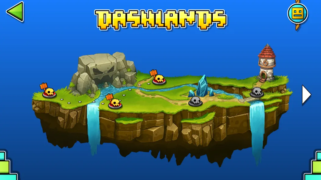 Geometry Dash World (Геометри Дэш Ворлд) [МОД: Деньги, Монеты и Меню MOD] Screenshot 2