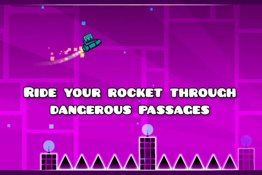 Geometry Dash Lite (Геометрия Дэш Лайт) [МОД: Деньги, Монеты и Меню MOD] Screenshot 2