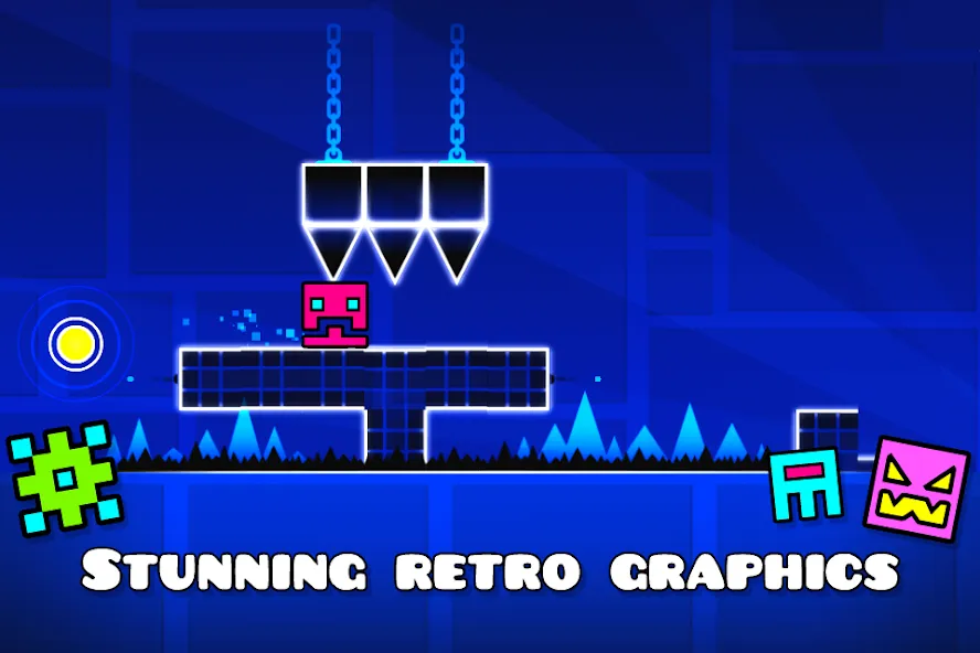Geometry Dash Lite (Геометрия Дэш Лайт) [МОД: Деньги, Монеты и Меню MOD] Screenshot 3