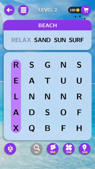 World of Word Search [МОД: Деньги, Монеты и Меню MOD] Screenshot 1