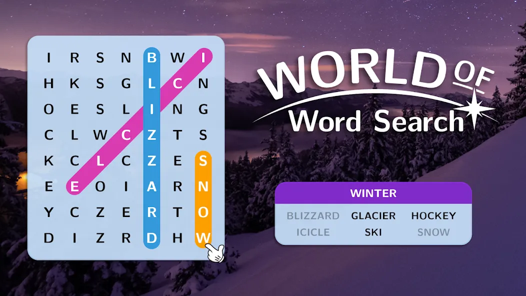 World of Word Search [МОД: Деньги, Монеты и Меню MOD] Screenshot 5
