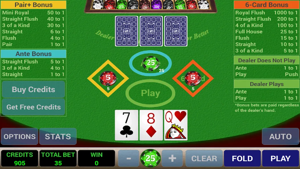 Ace 3-Card Poker (эйс 3) [МОД: Бесконечные деньги, Монеты и Мега MOD] Screenshot 2