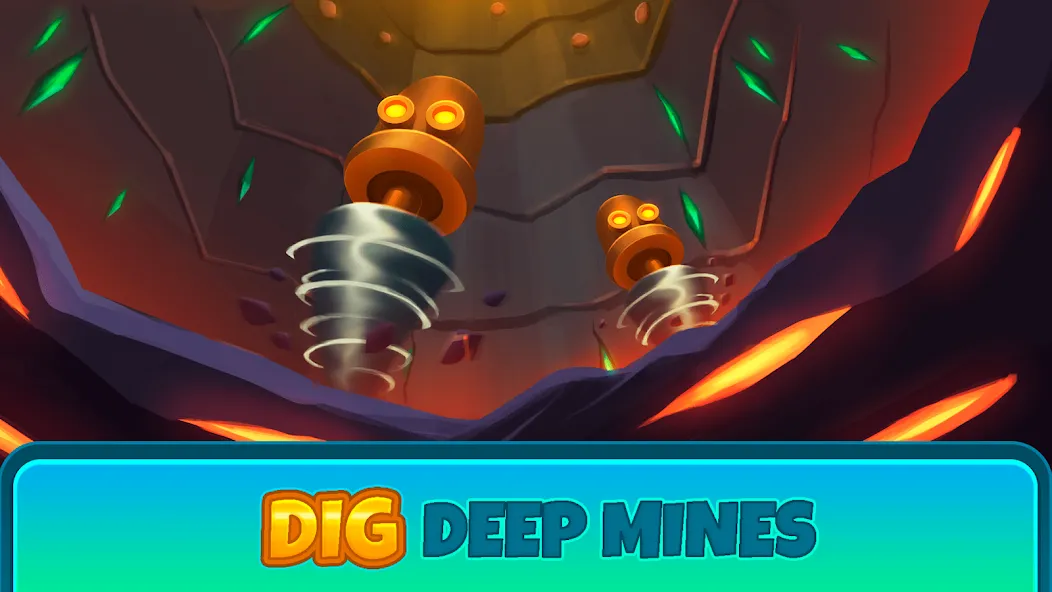 Deep Town: Idle Mining Tycoon (Дип Таун) [МОД: Все открыто, Дополнительные деньги и Меню MOD] Screenshot 4