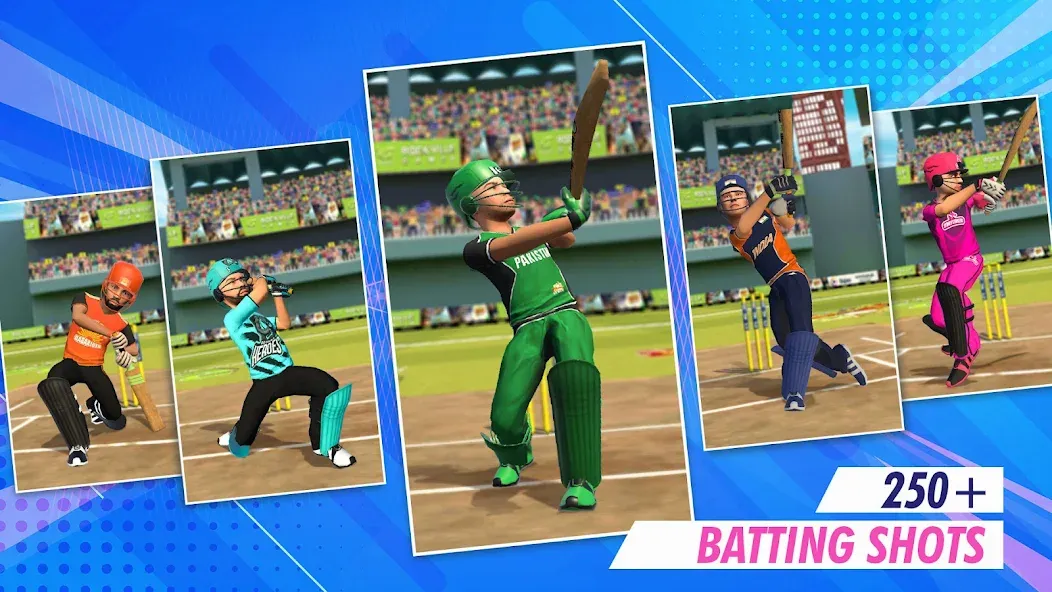 RVG Real World Cricket Game 3D (РВГ Реальная Мировая Крикетная Игра 3D) [МОД: Много монет, Открытые уровни и Мега MOD] Screenshot 4