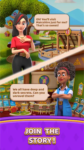 Mayor Match (Мэйор Мэтч) [МОД: Все открыто, Дополнительные деньги и Меню MOD] Screenshot 2