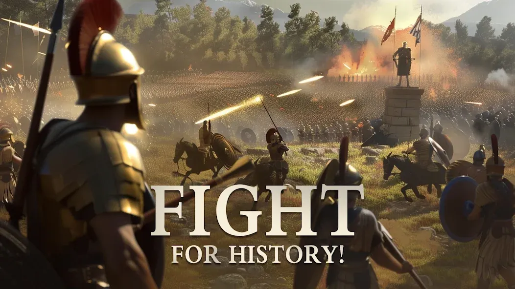 Grand War: Rome Strategy Games (Гранд Вар) [МОД: Деньги, Монеты и Меню MOD] Screenshot 1