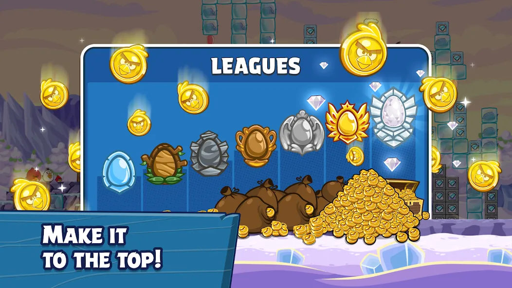 Angry Birds Friends (Энгри Брдс Френдс) [МОД: Деньги, Монеты и Меню MOD] Screenshot 5