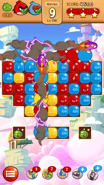 Angry Birds Blast (Энгри Бердс Бласт) [МОД: Меню, Бесконечные монеты и Открытые уровни] Screenshot 2