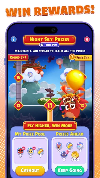 Angry Birds Dream Blast (Энгри Бердс Дрим Бласт) [МОД: Много монет, Открытые уровни и Мега MOD] Screenshot 4
