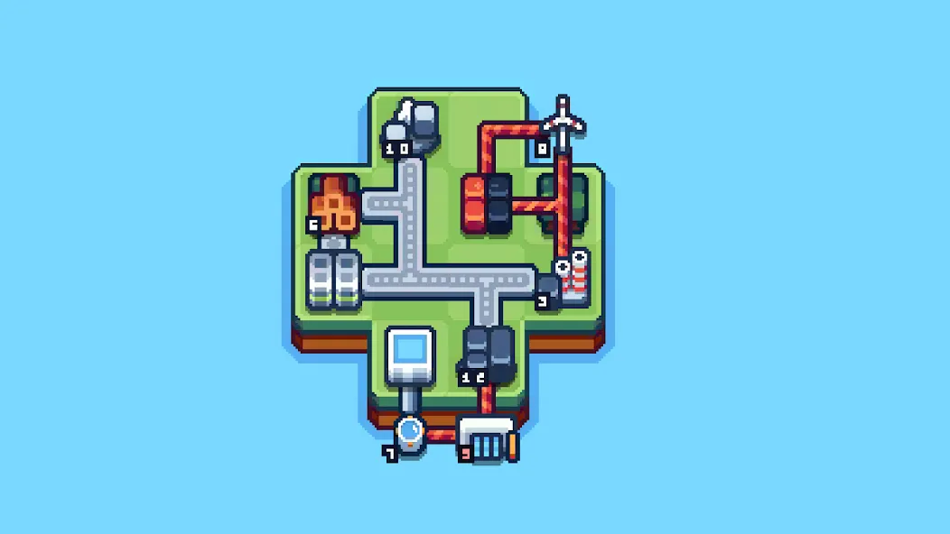 Production Chain Tycoon (Продакшн Чейн Тайкун) [МОД: Все открыто, Дополнительные деньги и Меню MOD] Screenshot 5