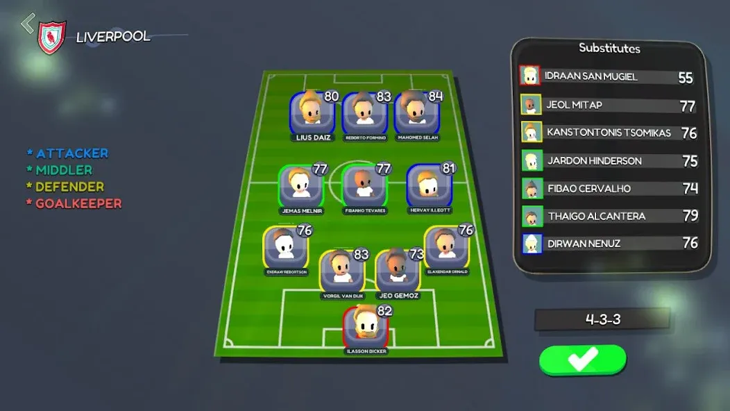 Super Arcade Soccer Mobile (упер Аркадный Футбол Мобильный) [МОД: Много монет, Открытые уровни и Мега MOD] Screenshot 4