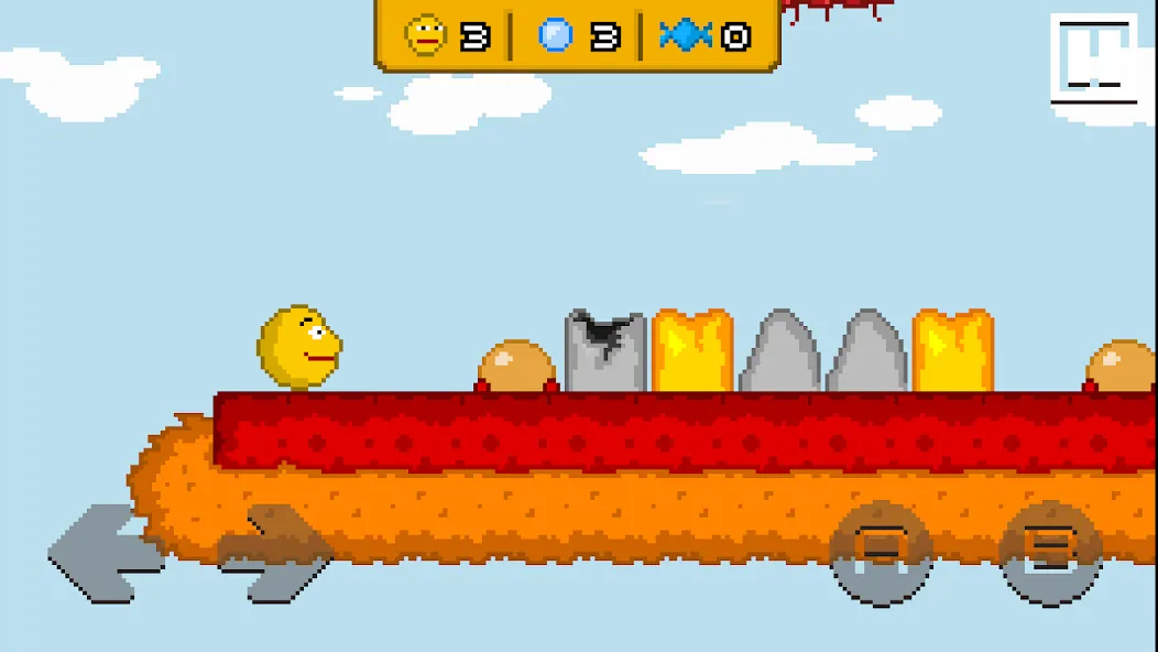 Kolobok Adventures inside Fox [МОД: Меню, Бесконечные монеты и Открытые уровни] Screenshot 3