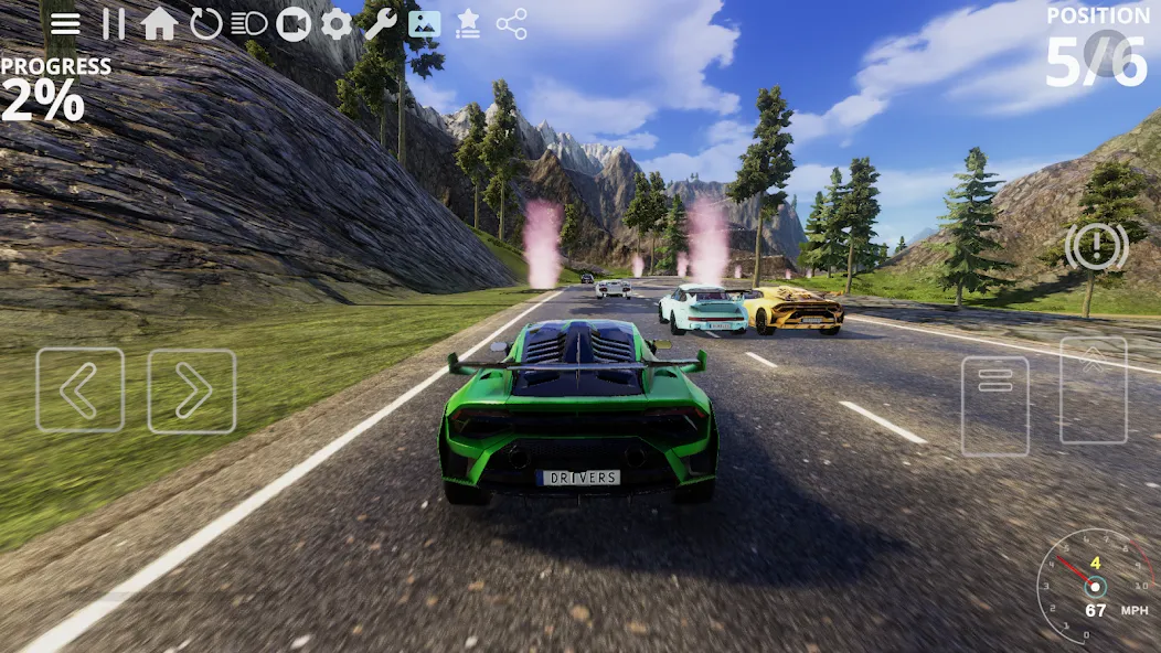 Drive.RS : Open World Racing [МОД: Все открыто, Дополнительные деньги и Меню MOD] Screenshot 4