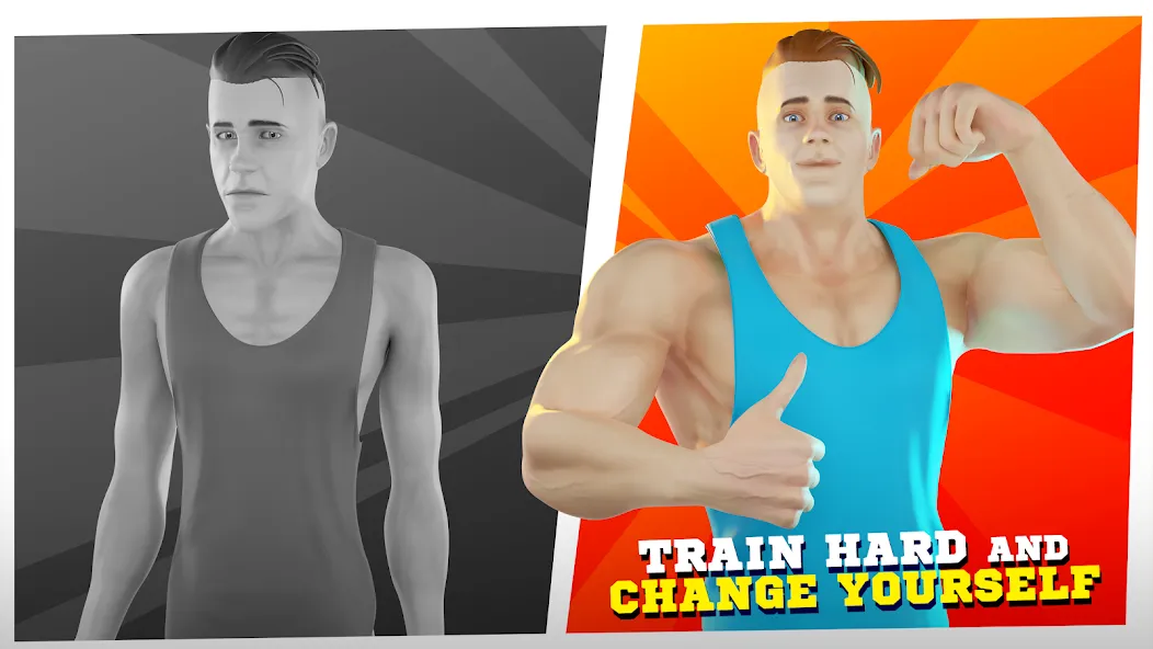 Fitness Gym Bodybuilding Pump [МОД: Бесконечные деньги, Монеты и Мега MOD] Screenshot 3
