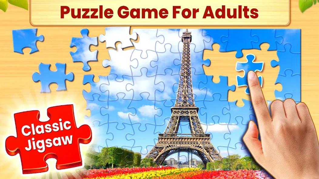 Jigsaw Puzzles: Picture Puzzle [МОД: Бесконечные деньги, Монеты и Мега MOD] Screenshot 1