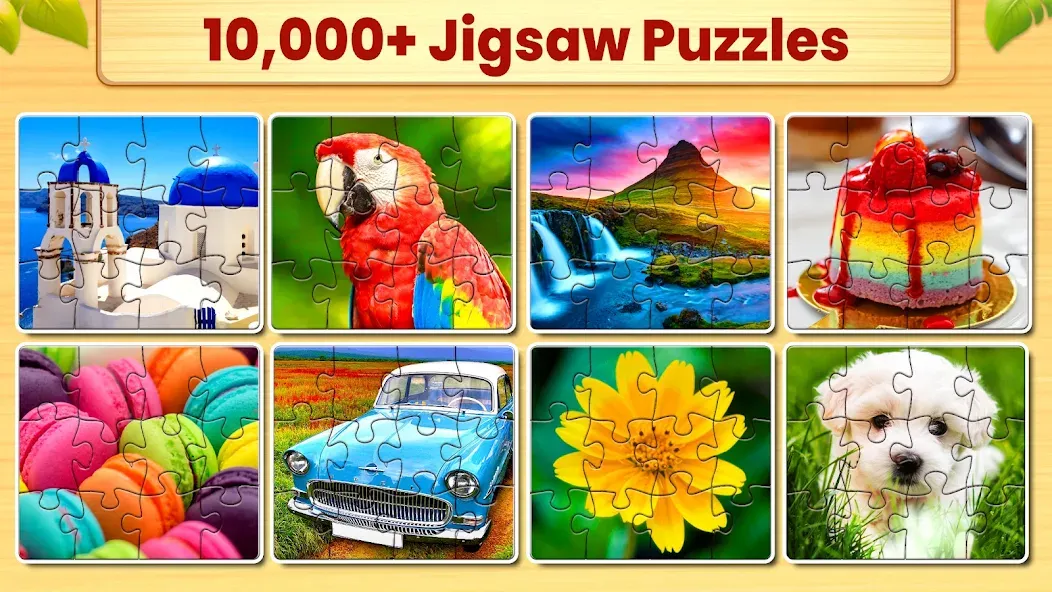 Jigsaw Puzzles: Picture Puzzle [МОД: Бесконечные деньги, Монеты и Мега MOD] Screenshot 2
