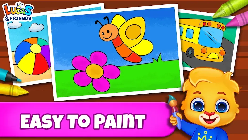 Coloring Games: Color & Paint [МОД: Деньги, Монеты и Меню MOD] Screenshot 1