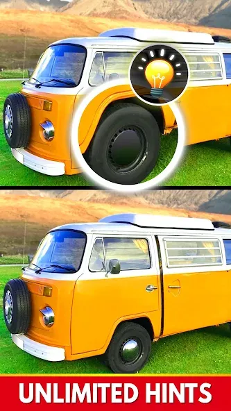 Find The Differences - Spot it [МОД: Меню, Бесконечные монеты и Открытые уровни] Screenshot 4