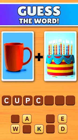 Word Pics - Word Games (Уорд Пикс) [МОД: Много монет, Открытые уровни и Мега MOD] Screenshot 1