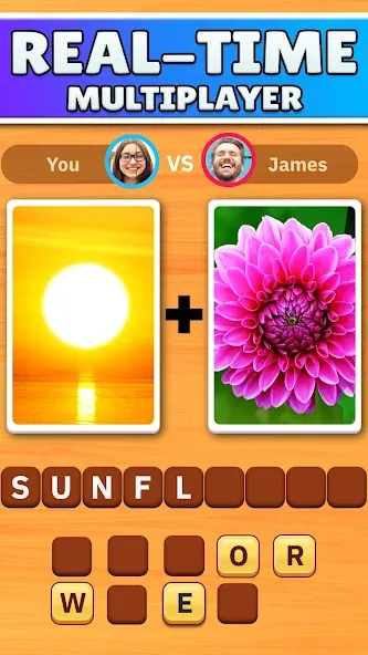 Word Pics - Word Games (Уорд Пикс) [МОД: Много монет, Открытые уровни и Мега MOD] Screenshot 3