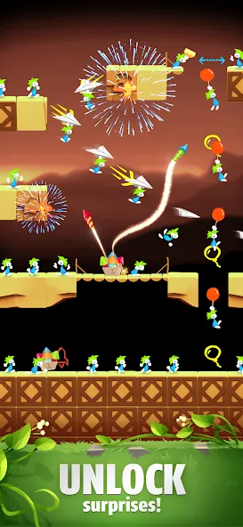 Lemmings (Леммингс) [МОД: Все открыто, Дополнительные деньги и Меню MOD] Screenshot 5