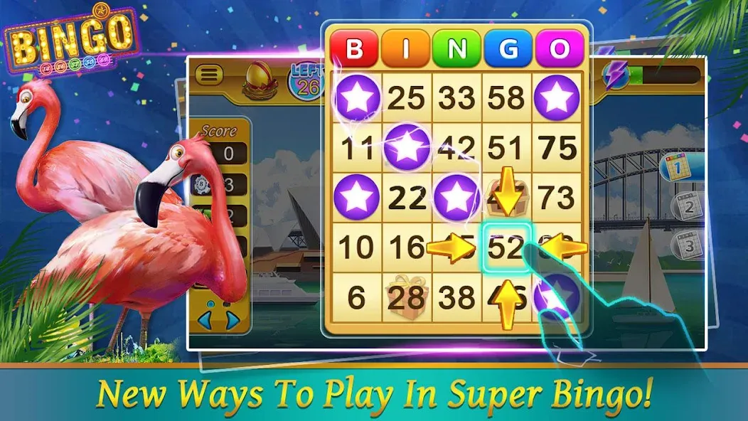 Bingo Happy HD - Bingo Games (Бинго Хэппи ХД) [МОД: Меню, Бесконечные монеты и Открытые уровни] Screenshot 2