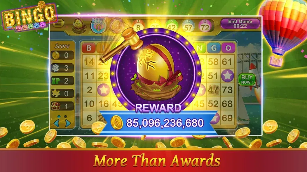 Bingo Happy HD - Bingo Games (Бинго Хэппи ХД) [МОД: Меню, Бесконечные монеты и Открытые уровни] Screenshot 5
