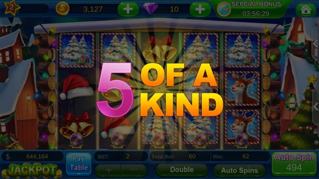 Offline Vegas Casino Slots (Офлайн Вегас Казино Слоты) [МОД: Все открыто, Дополнительные деньги и Меню MOD] Screenshot 3