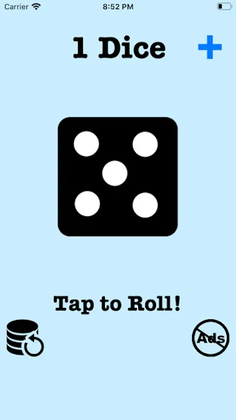 Dice Roller! [МОД: Все открыто, Дополнительные деньги и Меню MOD] Screenshot 1