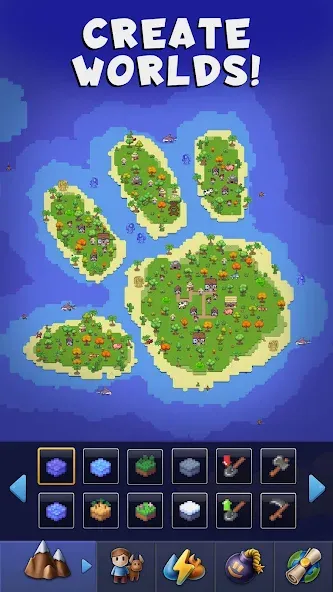 Galactory - Sandbox Simulator (Галактори) [МОД: Деньги, Монеты и Меню MOD] Screenshot 2