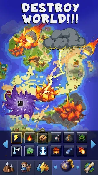 Galactory - Sandbox Simulator (Галактори) [МОД: Деньги, Монеты и Меню MOD] Screenshot 5