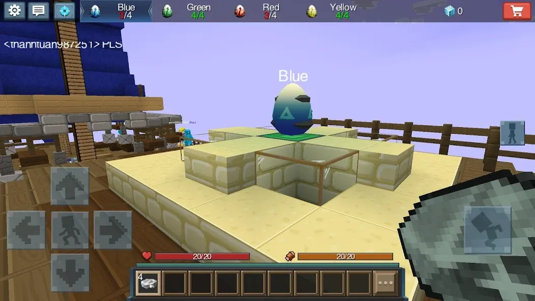 Egg Wars (Эгг Варс) [МОД: Все открыто, Дополнительные деньги и Меню MOD] Screenshot 2