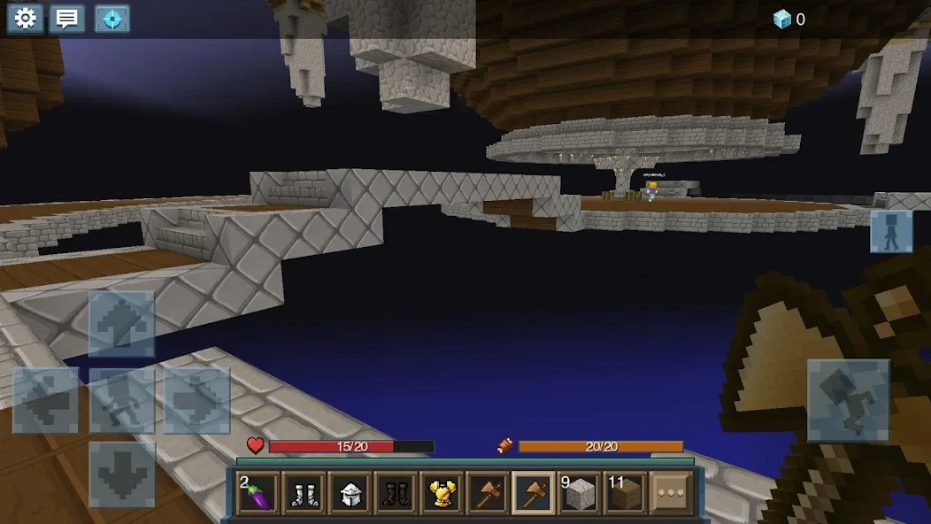 Sky Wars for Blockman Go (Скай Варс для Блокман Го) [МОД: Деньги, Монеты и Меню MOD] Screenshot 3