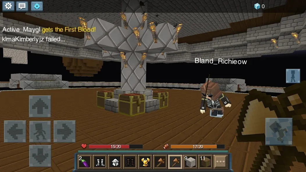 Sky Wars for Blockman Go (Скай Варс для Блокман Го) [МОД: Деньги, Монеты и Меню MOD] Screenshot 4