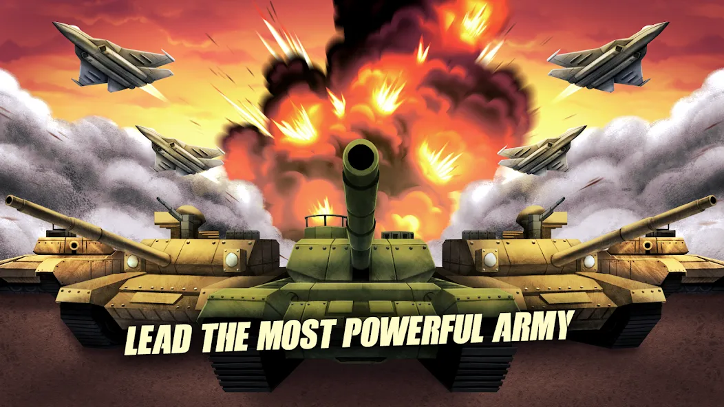 Risk of War - Wartime Glory [МОД: Все открыто, Дополнительные деньги и Меню MOD] Screenshot 1