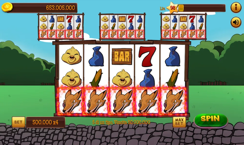 Slot Gallina 4 (Слот Галлина 4) [МОД: Бесконечные деньги, Монеты и Мега MOD] Screenshot 2