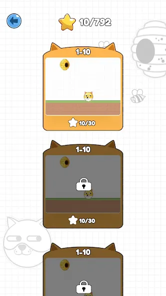 Dog Saver (Эксайтед Биз энд Зе Дог) [МОД: Много монет, Открытые уровни и Мега MOD] Screenshot 2