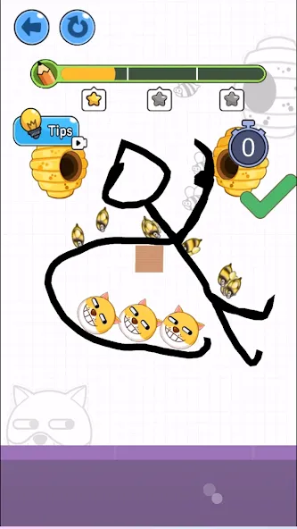 Dog Saver (Эксайтед Биз энд Зе Дог) [МОД: Много монет, Открытые уровни и Мега MOD] Screenshot 5