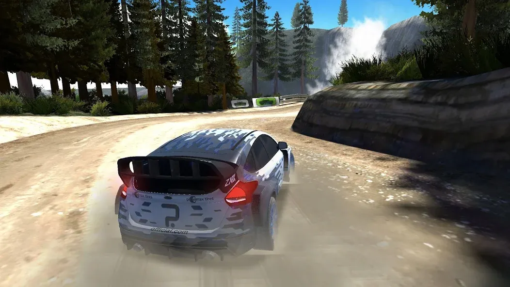 Rally Racer Dirt [МОД: Много монет, Открытые уровни и Мега MOD] Screenshot 1