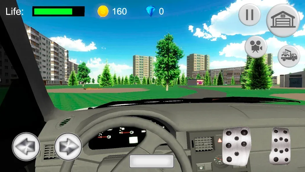 Лада Приора - русская машина [МОД: Бесконечные деньги, Монеты и Мега MOD] Screenshot 3