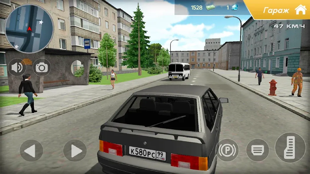 Lada 2114 Car Simulator [МОД: Деньги, Монеты и Меню MOD] Screenshot 2