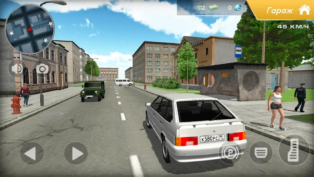 Lada 2114 Car Simulator [МОД: Деньги, Монеты и Меню MOD] Screenshot 4