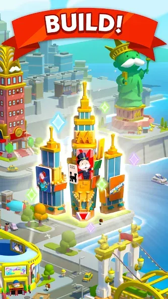 MONOPOLY GO! [МОД: Деньги, Монеты и Меню MOD] Screenshot 3